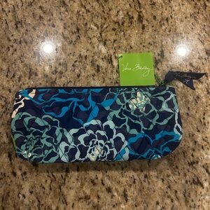 Vera Bradley Katalina Blues Brush & Pencil Bag